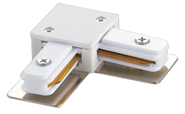 UBX-Q121 K21 WHITE 1 POLYBAG Соединитель для шинопроводов L-образный. Однофазный. Цвет — белый. Упак