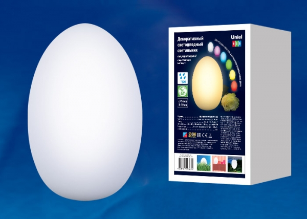 ULG-R003 019/RGB IP54 EGG Светильник декоративный светодиодный «Яйцо». Аккумуляторный (в/к). 14*19см ULG-R003 019/RGB IP54 EGG Светильник декоративный светодиодный «Яйцо». Аккумуляторный (в/к). 14*19см