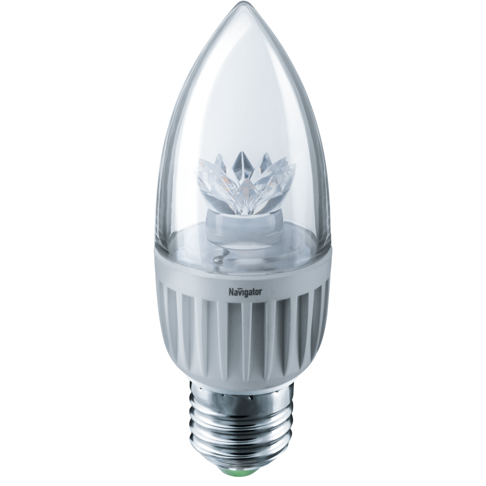 Лампа Navigator 71 851 NLL-C37-7-230-4K-E27-CL